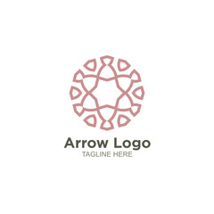 Business arrow logo design