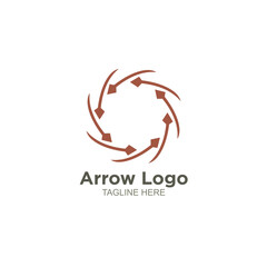 Business arrow logo design
