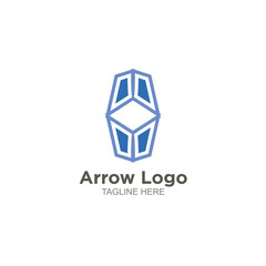 Business arrow logo design
