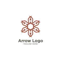 Business arrow logo design