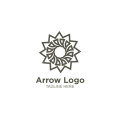 Business arrow logo design