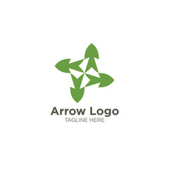 Business arrow logo design