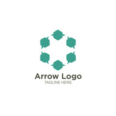 Abstract logo design element