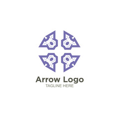 Fototapeta premium Abstract logos mega collection with letters. Geometrical abstract logos