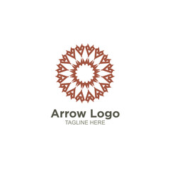 Fototapeta premium Abstract logos mega collection with letters. Geometrical abstract logos