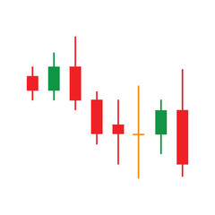 stock chart candlestick icon