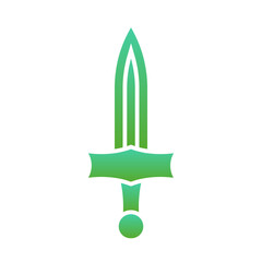 Sword Flat Gradient Style