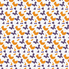 Maritime background for print fabric, textile, package. Kids vector pattern design. Hand drawn cutout collage pattern.