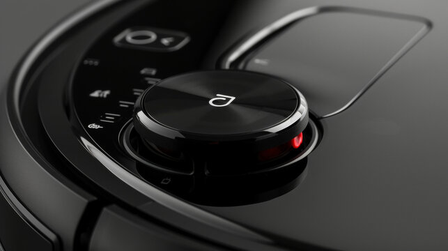 The robot vacuums remote control which allows for easy scheduling and customized cleaning modes.
