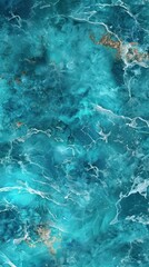 Blue marble texture background. Abstract marbling artwork for creative graphic design