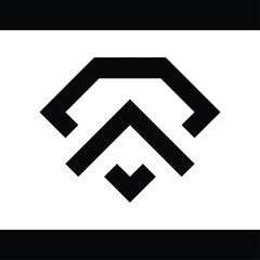 monogram design combining the letters 