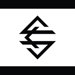 monogram design combining the letters 