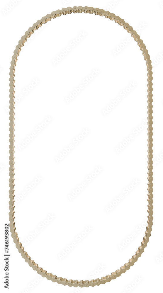 Poster flow & fury: capture the dynamic energy of movement with this 3d frame of entwined golden chains arr