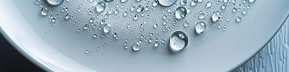 AI art, water drop background　水滴の背景
