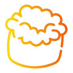 sushi Line Gradient Icon