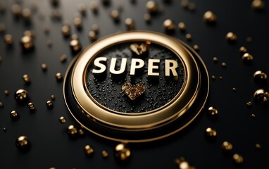 Superior branding, sleek and stylish logo text word Super, design, modern typography and bold graphic elements for impactful marketing and brand identity