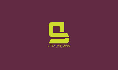 S SD DS Abstract initial monogram letter alphabet logo design