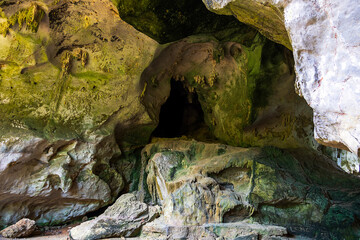 Fototapeta premium Thumpueng View Point in Phang-nga, tourist place in Thailand