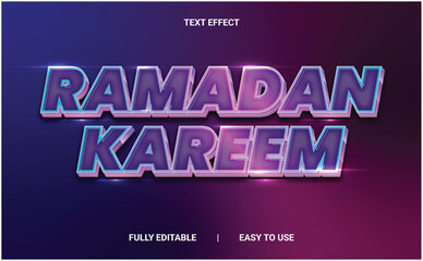 Naklejka na ściany i meble 3D Text Effect Fully Editable