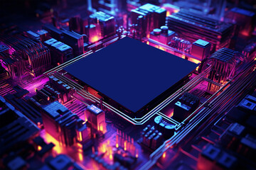 Obraz premium Mother Board background