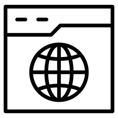 Website icon. Web icon vector