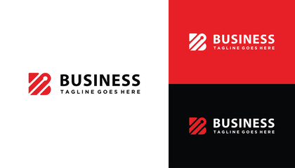 Modern Initial Letter B with Digital Wire Line Dots For Futuristic Internet Network Logo Design