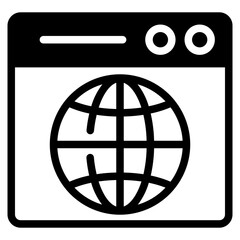 Website icon. Web icon vector