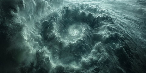 spiral-shaped hurricane, the fibonacci spiral