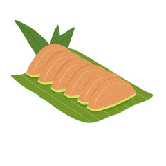 Indonesian traditional cake kue putu