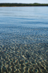 ripples on the water