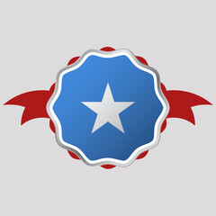 Creative Somalia Flag Sticker Emblem
