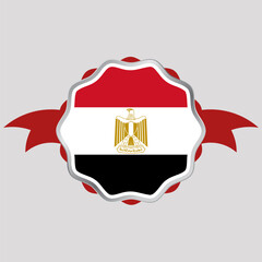 Creative Egypt Flag Sticker Emblem
