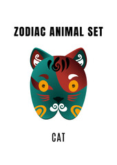 Zodiac animal cat