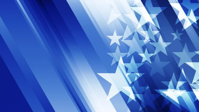 Starry blue gradients mesmerizing abstract background with geometric rectangular shapes in futuristic and elegant composition