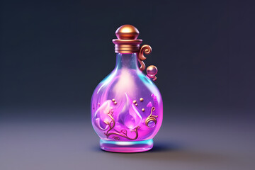 3d witch's Harmony Elixir Potion