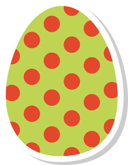 Easter Egg Sticker