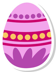 Easter Egg Sticker