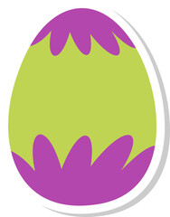 Easter Egg Sticker
