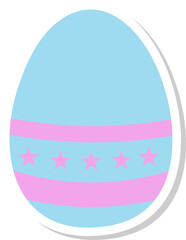 Easter Egg Sticker