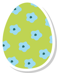 Easter Egg Sticker