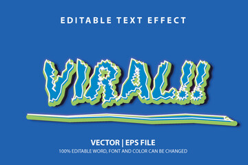 editable text effect viral font effect template for logo, headline, banner content creator, game show. news shows, comedy, memes and reactions - obrazy, fototapety, plakaty