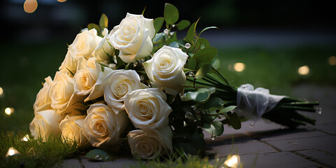 Wedding Bouquet of Roses