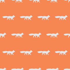seamless pattern, fox art surface design for fabric scarf and decor
- 746223476