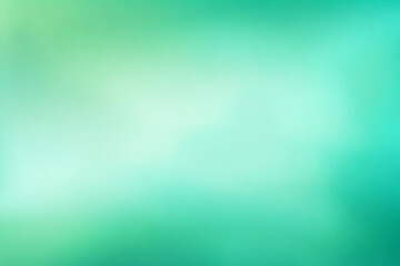 Obraz premium Abstract gradient smooth Blurred Smoke Aquamarine Green background image