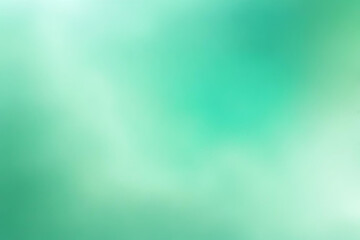 Obraz premium Abstract gradient smooth Blurred Smoke Aquamarine Green background image