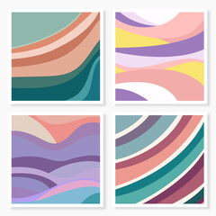 Colorful poster background. art print for beauty, fashion and natural products, wellness, wedding and event.