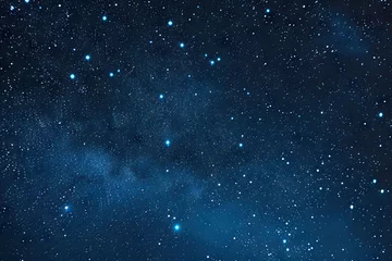 Fotobehang Stars in the Night Sky © ebhanu