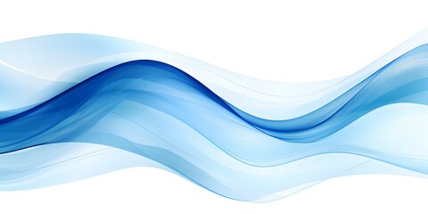 Smooth waves or lines .abstract background.blue wave
