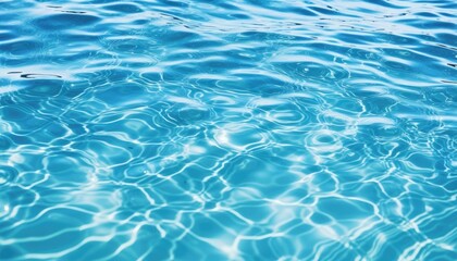 Fototapeta na wymiar Water in sea swimming pool rippled water detail hd background