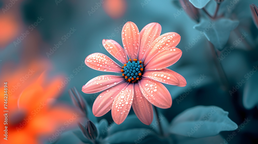 Poster Apply a solarization effect to your flower photos during post-processing